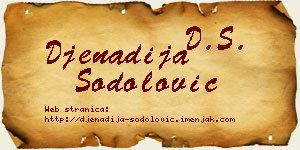 Đenadija Šodolović vizit kartica